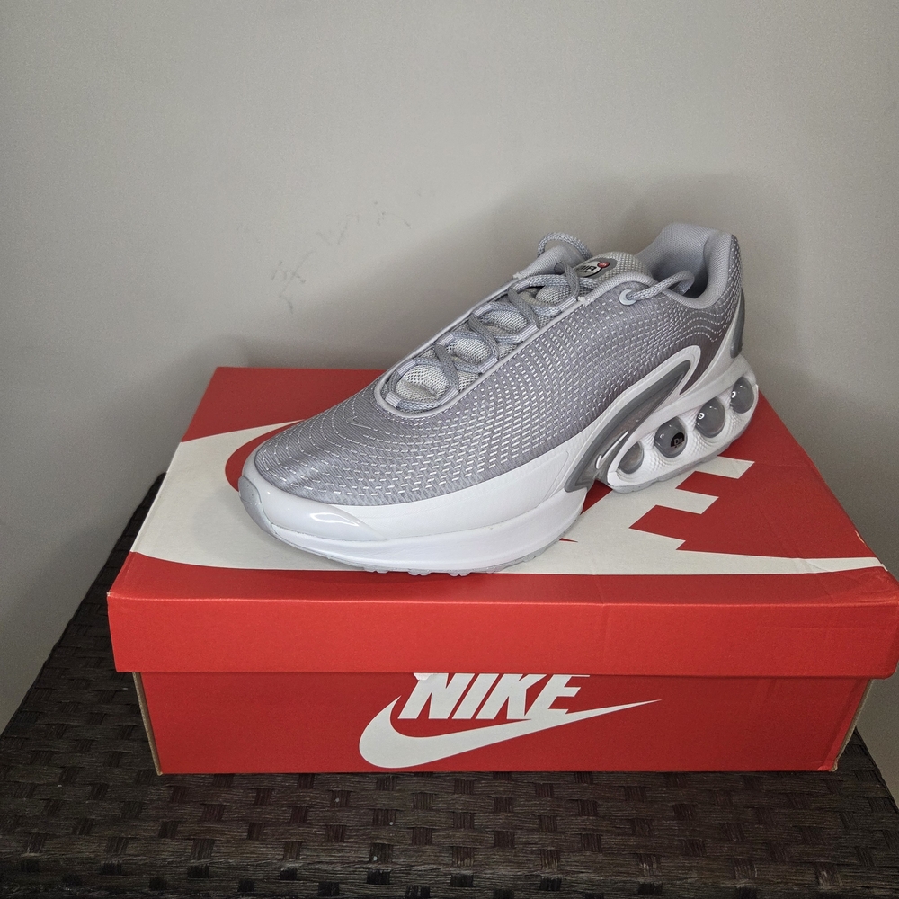 Nike Air Max DN Metallic Gray Running Shoes